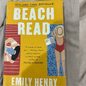 Beach Read by Emily Henry , Maybe Someday and It Ends With Us By Colleen Hoover